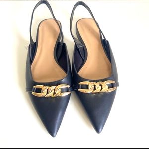 H&M pointed toe slingbacks